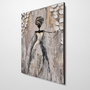 Wallity Pintura al óleo decorativa Multicolor 50 x 70 cm